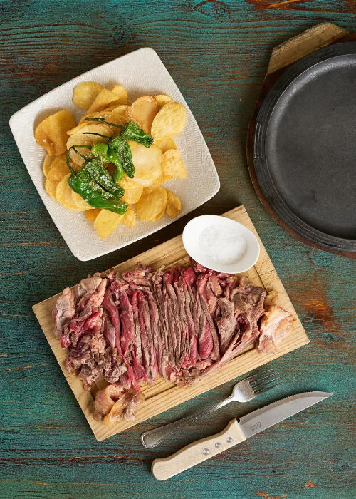 Chuletón a la piedra